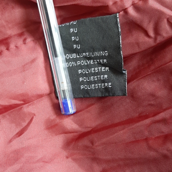 BUTTERY SOFT FAUX LEATHER JACKET - Picture 7 of 9